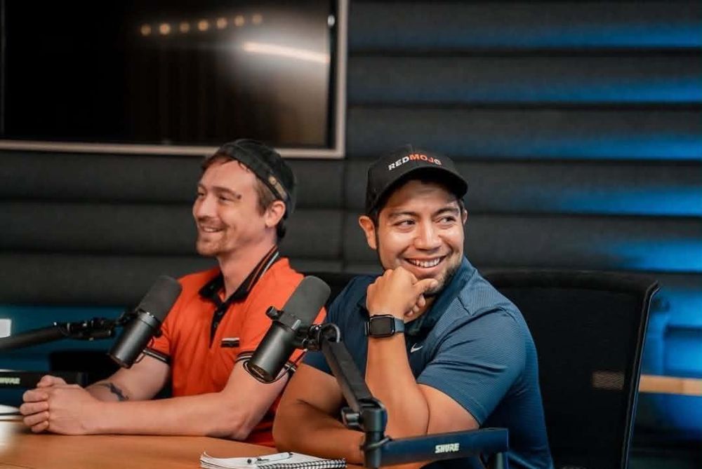 Colorado Business Podcast studio interview